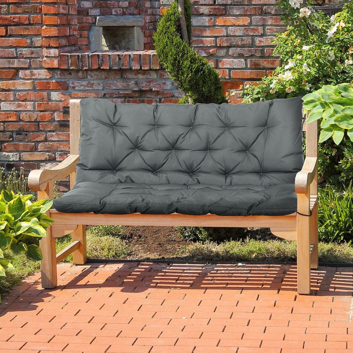 Garden Bench Cushion 2 Seater Swing Chair Cushion Outdoor Seat Pad