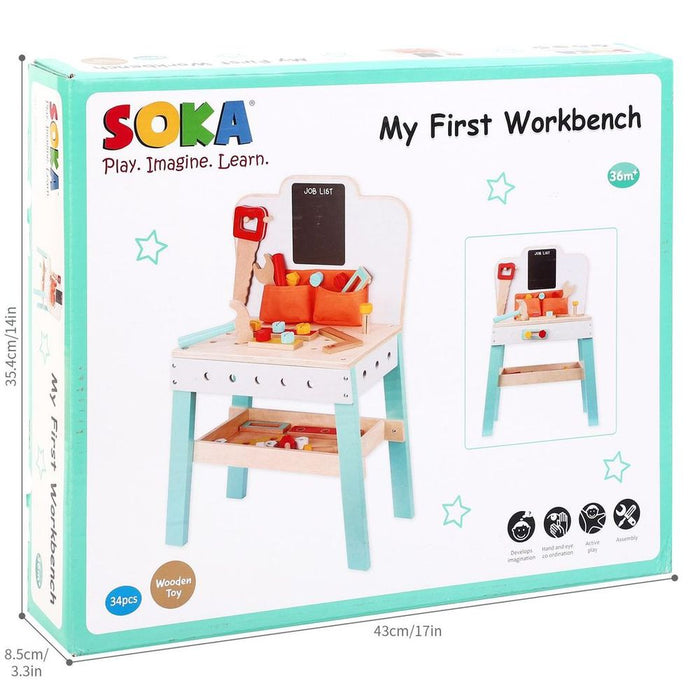 SOKA My First Workbench: DIY Toy for Little Builders