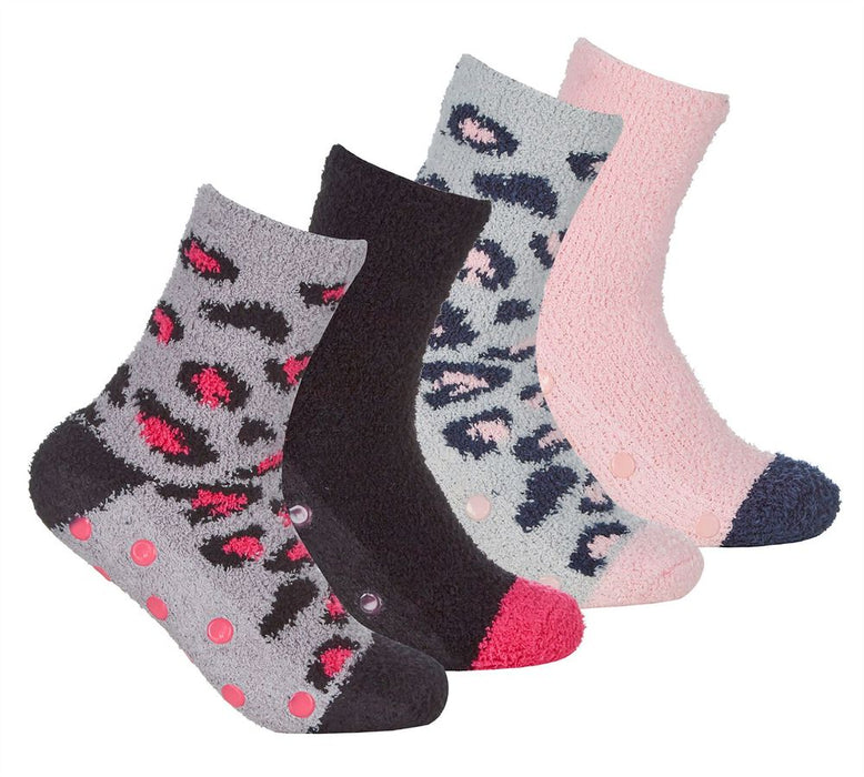 4 PAIRS - Sock Snob Ladies Cosy Socks