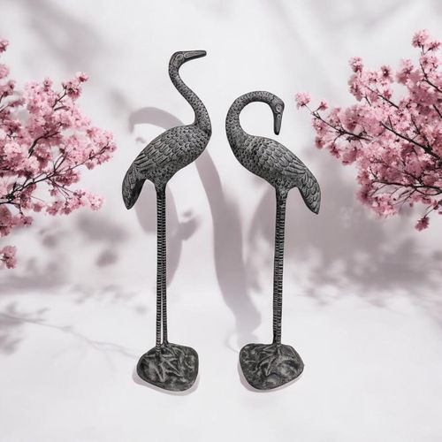 88/82CM SET 2 CAST IRON CRANE