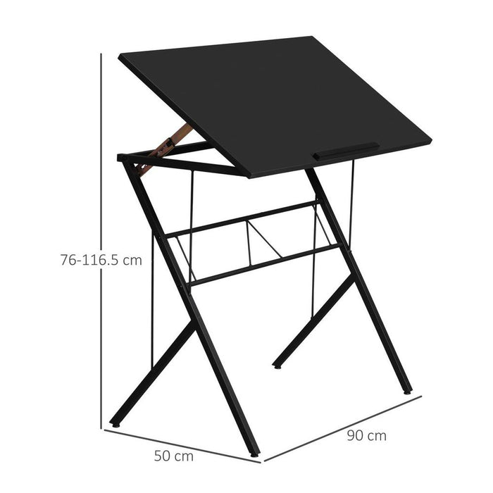 Vinsetto Adjustable Laptop Stand - Tilt Writing Desk Workstation with Stopper - High Quality