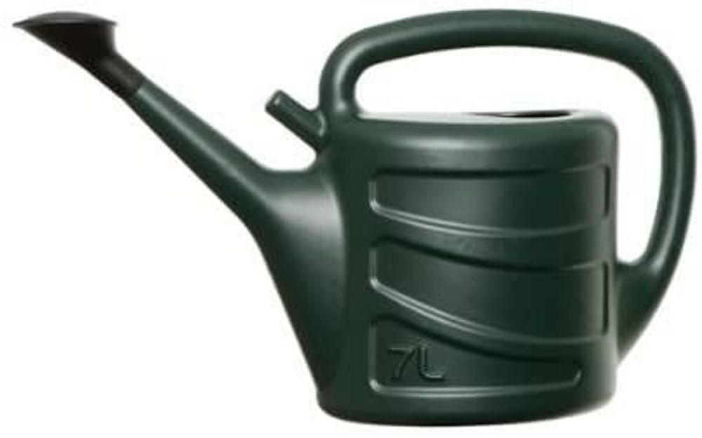 Whitefurze G28WC 7L Watering Can - Green: Modern & Stylish, Detachable Sprinkler Rose, Easy to Pour, 32x18x50cm