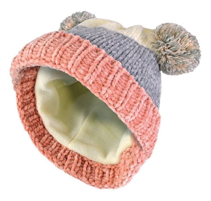 Baby Double Pom Pom Hat