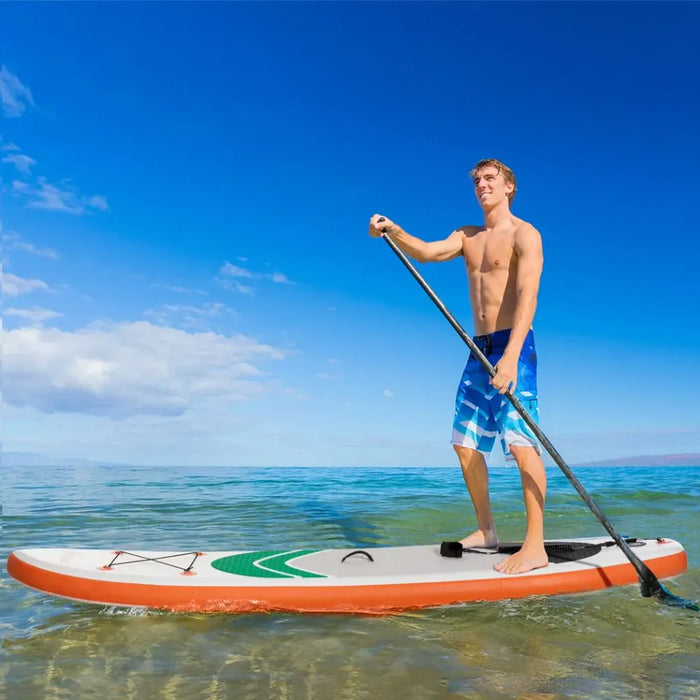 Premium Inflatable Paddle Board Set - 10Ft, Non-Slip, Adjustable Paddle & Carry Bag