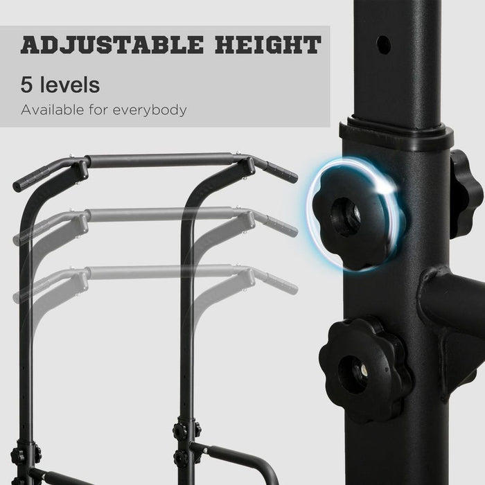 Ultimate Multipurpose Power Tower for Home Gym - Pull Up Bar, Dip Station, Push Up Equipment - Professional Quality