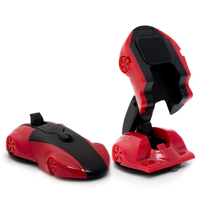 Adjustable Sports Car Phone Bracket - Red