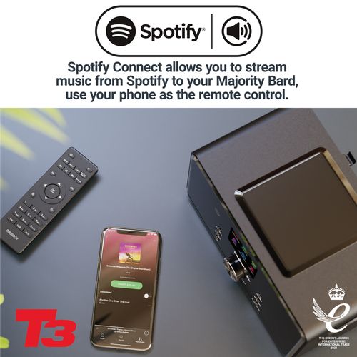 MAJORITY BARD MUSIC SYSTEM BLACK