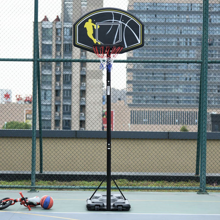 Adjustable Basketball Hoop Goal | Portable | 1.9m-3.05m Height | High-Quality | Ideal for Training & Fun