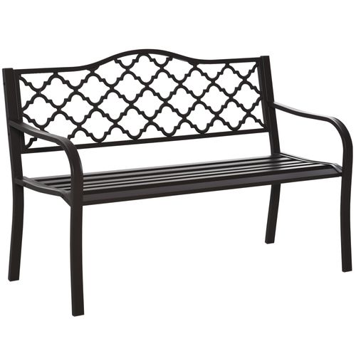 Cast Iron Front Porch Bench Mesh Patio Folding Rocking Set Lawn Furniture