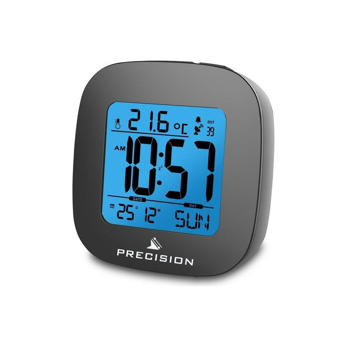 High-Quality Backlit Radio Clock | LCD Display | Alarm | Calendar | Temperature | AP054/PREC0115