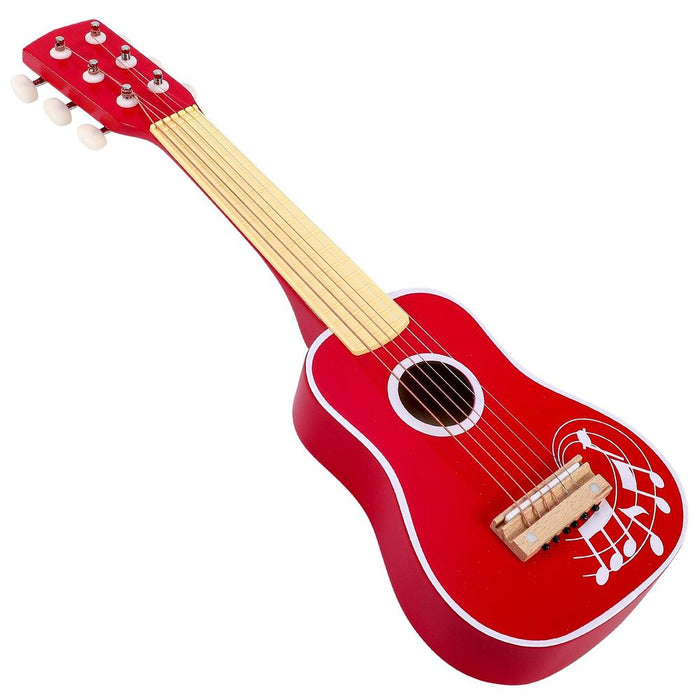 SOKA Red Guitar 1010106 - Hours of Creative Playtime, Realistic Design, Certified Quality, Ideal Gift