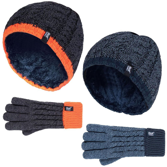 Heat Holders - Kids Hat & Gloves Set - P7