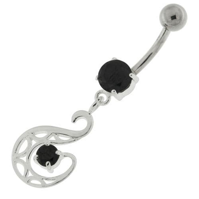 Dangling Fashion Swan Navel Belly button Ring