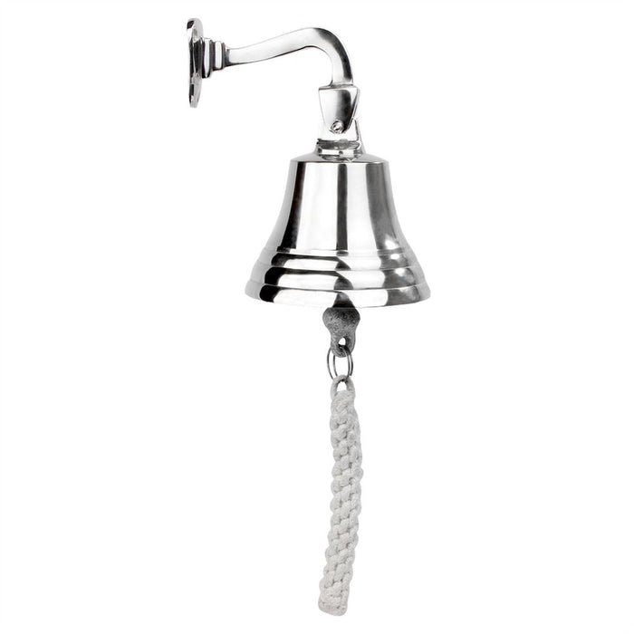 Premium Silver Ship Bell | Wall Mounted | Traditional Doorbell | Maison & White