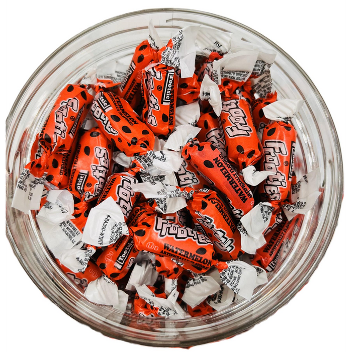 Frooties Watermelon Jar Avg Count 180 - Soft Chews, Imported from USA - Best Quality Candy