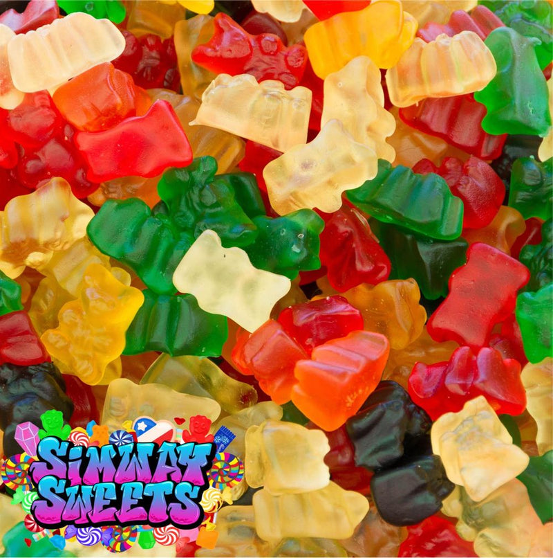 Premium Teddy Bear Gummy Jelly Sweets Gift Jar - Retro Candy Lovers, Delivered to Your Door!