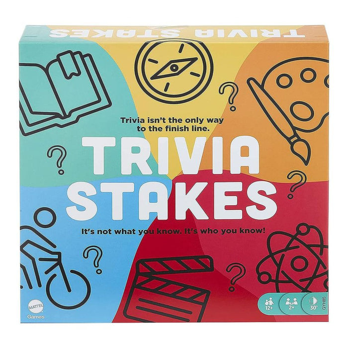 Trivia Stakes: Exciting Board Game with Trivia & Wagers