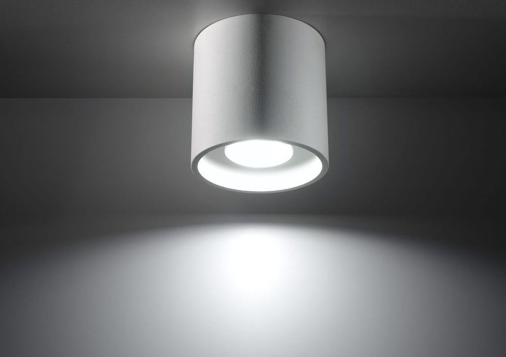 Modern LED Ceiling Lamp - White Round Design - Best Quality - GU10