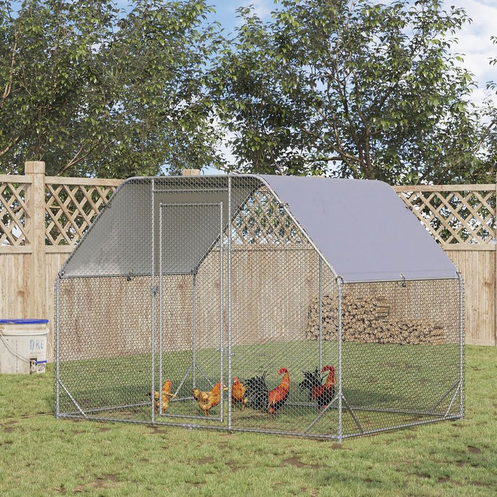 Spacious Chicken Coop | Roofed Run | Fits 4-6 Chickens | High Quality