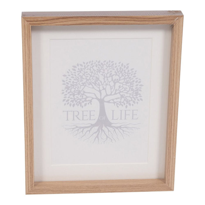 Premium Silver Tree Of Life Print - High Quality 25cm Size - Perfect Decor