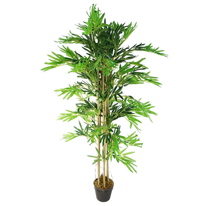 Premium Quality 5ft Artificial Bamboo Tree - Realistic & Green - High Attention to Detail