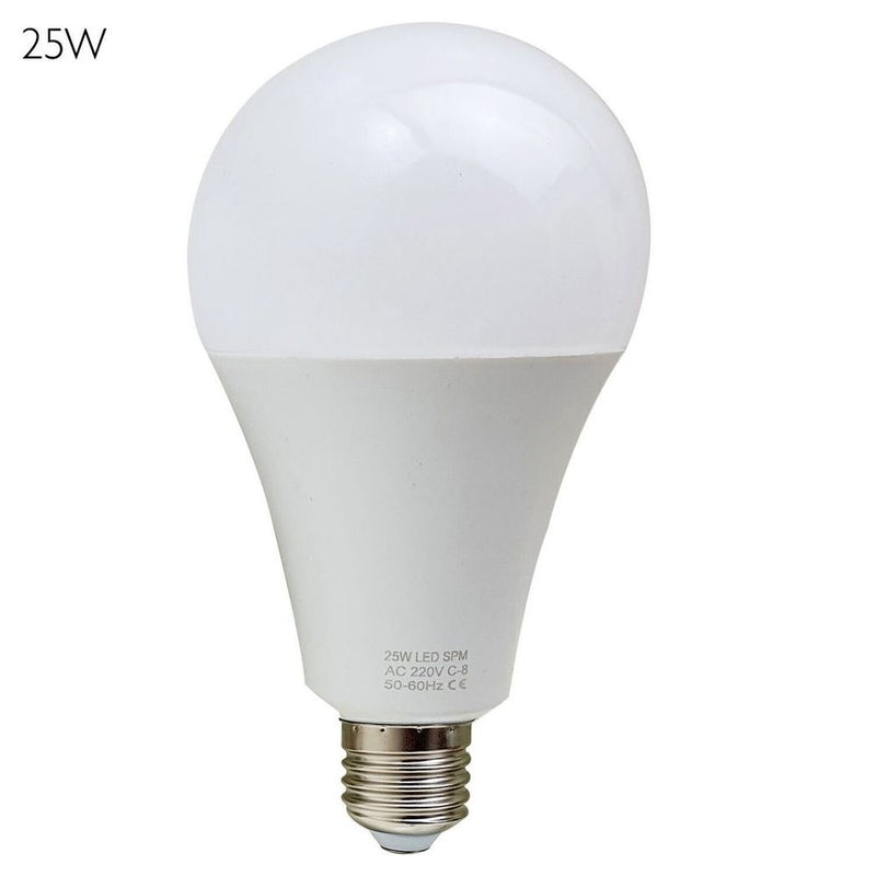 E27 25W Energy Saving Warm White LED Light Bulbs A60 E27 Screw-in non dimmable bulbs