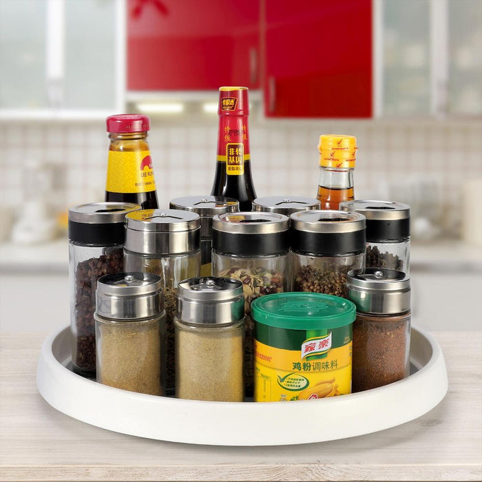 Organize with Ease - Non-Slip Turntable Spice Rack (Large)