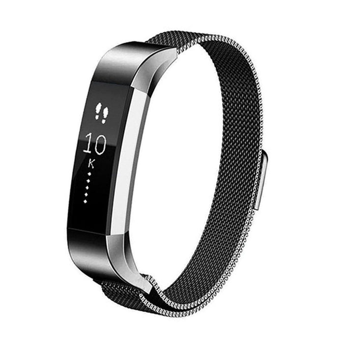 Premium Milanese Fitbit Alta Replacement Band - Sleek, Stylish, and Strong Magnetic Closure