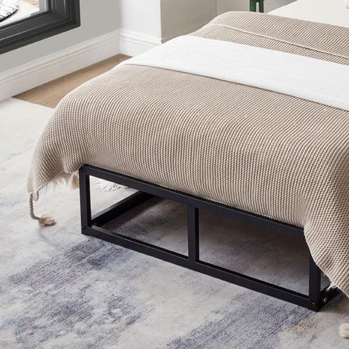 Single Metal Bed Frame Square Tube - Improved
