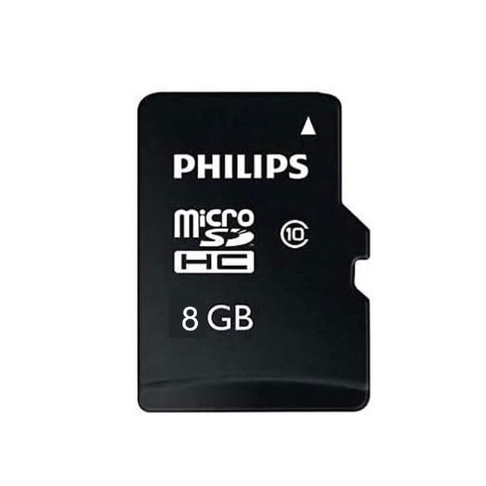 Philips 8GB Micro SDHC Class 10 Ultra Speed Memory Card with Adapter