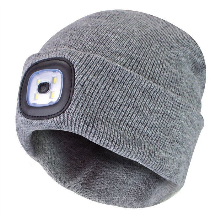 Ladies LED Beanie Hat - Warm, Practical, 3 Brightness Settings - 4 Colors Available - One Size Fits All