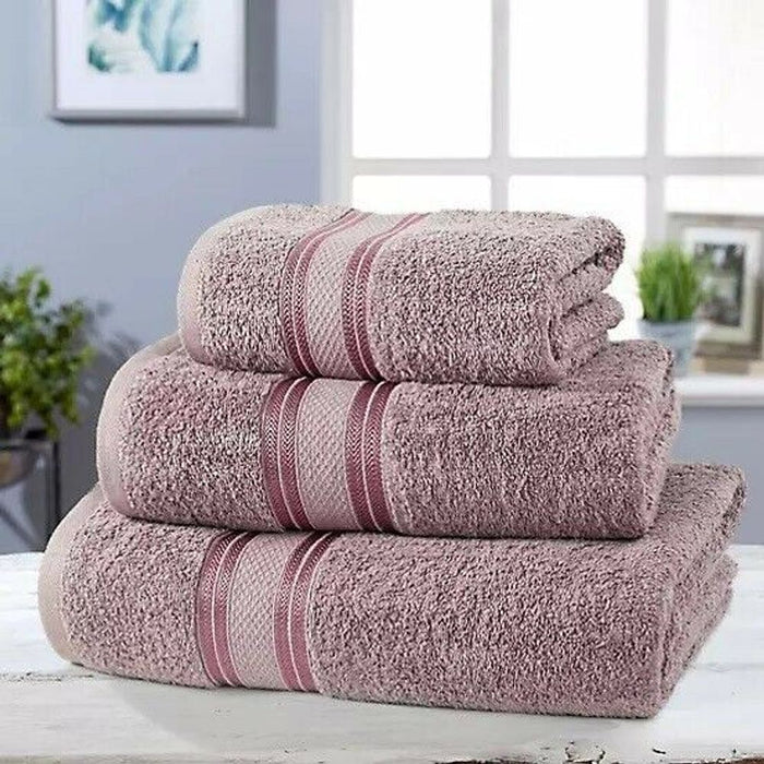 Premium Cotton Bath Sheet, 550 GSM Luxury Towels - Wisteria