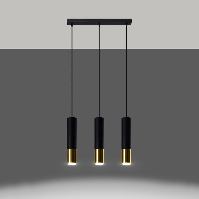 Pendant lamp steel Loopez modern Design GU10