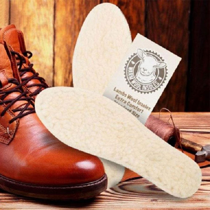 Luxurious Sheepskin Insole - Warm & Cozy Winter Inner Soles