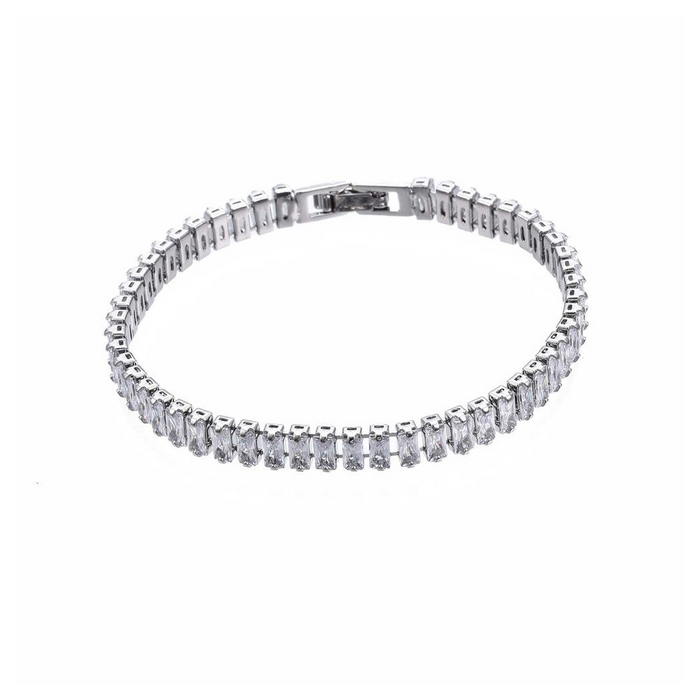 Cubic Zirconia Classic Tennis Bracelet