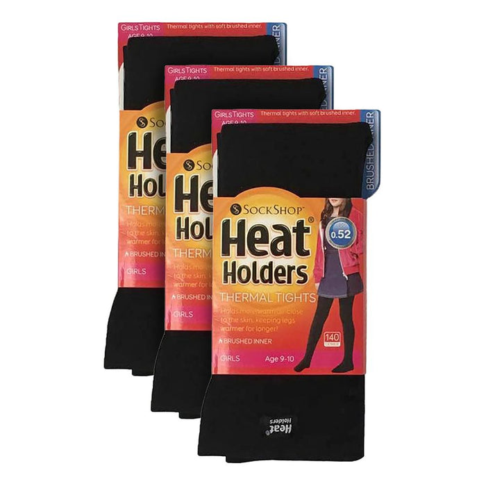 Heat Holders - Girls 3 Pack Tights