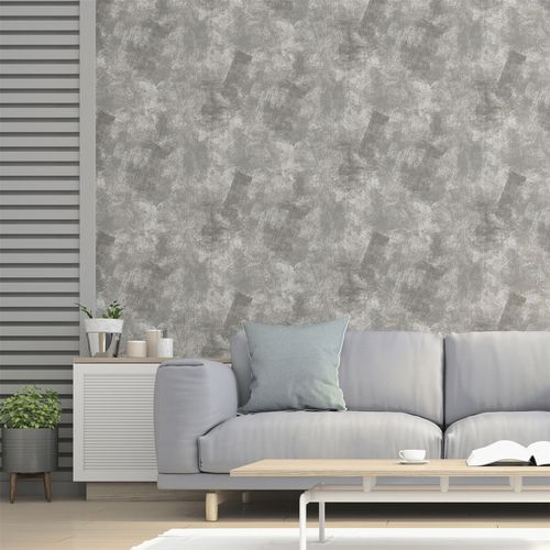 Brushed Strokes Grey sw12 wallpaper