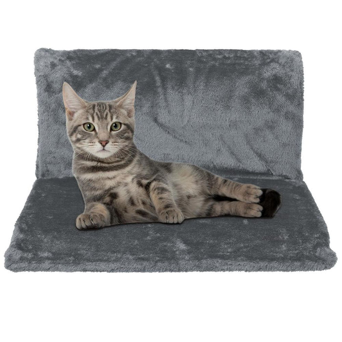 VINSANI CAT RADIATOR BED - Warm & cosy fleece, sturdy frame, elegant colors. Suitable for cats, kittens, small dogs. L46 x W30 x H25 cm.