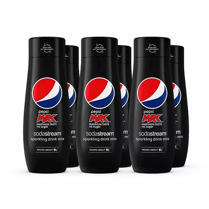 Pepsi Max SodaStream Flavor Pack (6 Pack) Plus Sparkling Water Maker