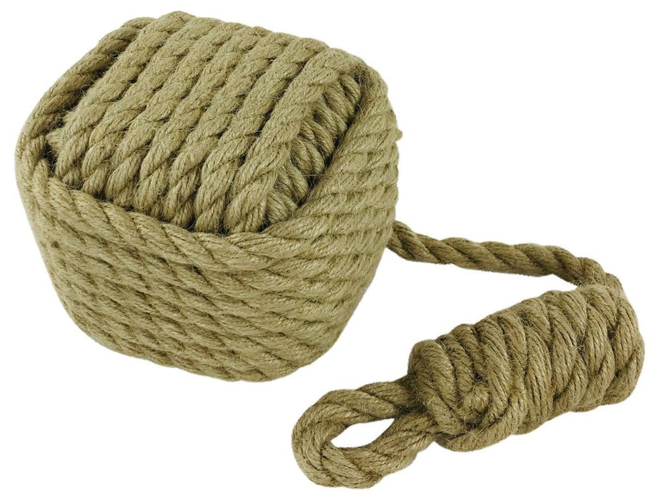 Premium Square Rope Door Stop - Durable & Stylish Door Wedge - Home & Office - 13.5cm x 10.5cm