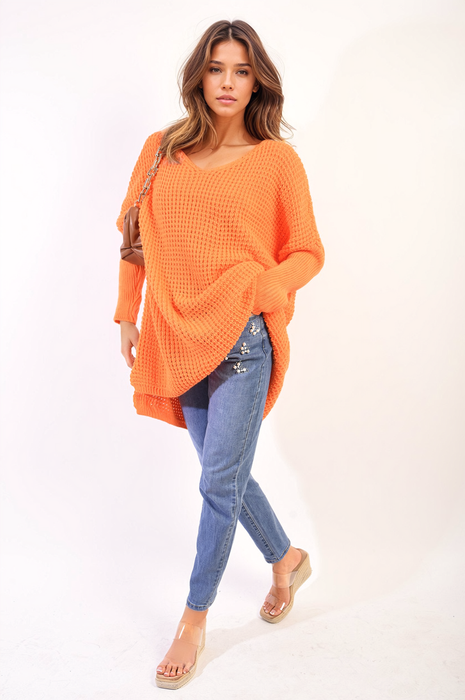 Rebecca Oversized Chunky Knitted Jumper