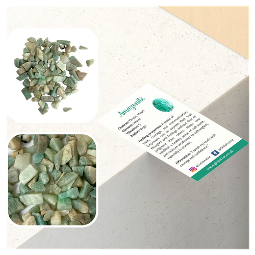 Gemchips Pack, 250g, Amazonite