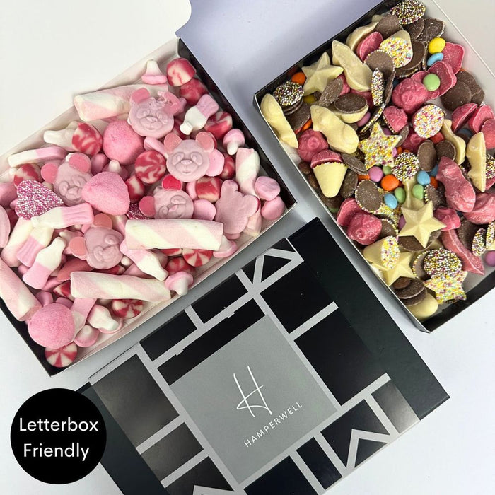 Pink Sweets Letterbox Gift Hamper