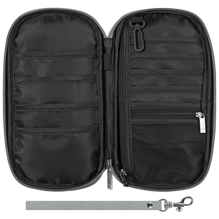 VINSANI DELUXE PASSPORT ORG L GREY 1010324 - Travel with Ease and Organize in Style!