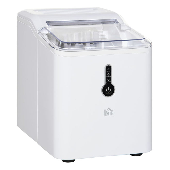 12kg Ice Maker Machine - Counter Top Home Drink Equipment - White - High Quality