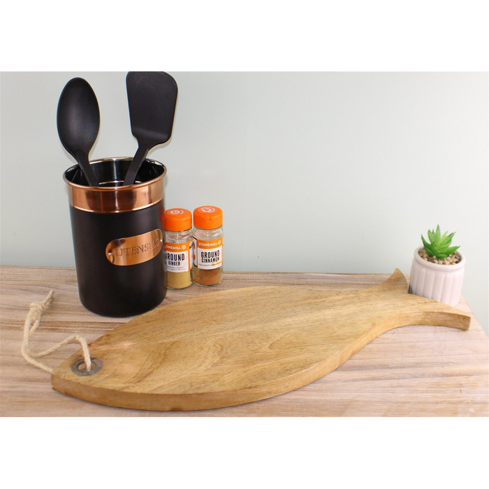 Mango Wood Fish Chopping Board: High Quality Kitchenware