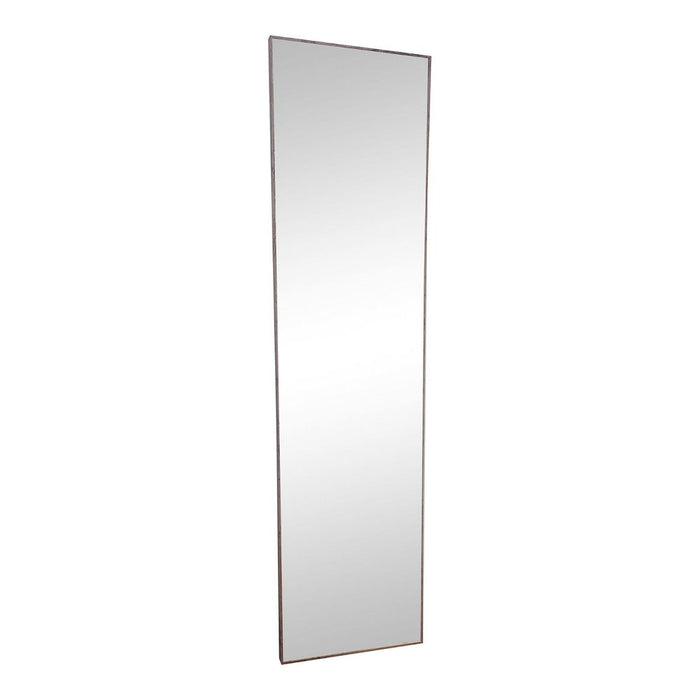 Premium Grey Wood Wall Mirror 121cm | High Quality | Versatile Design