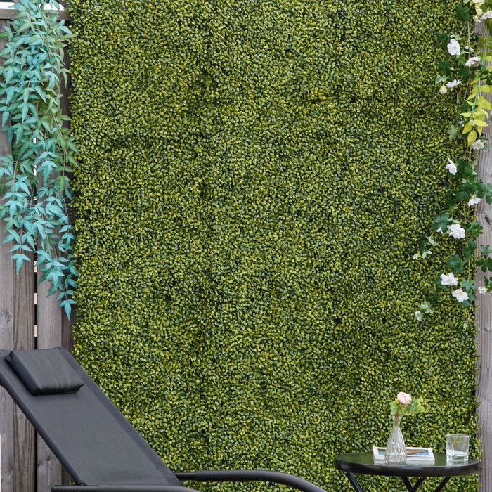 12PCS Artificial Boxwood Wall Panels - Transform Your Space with Realistic Greenery - No Maintenance Needed