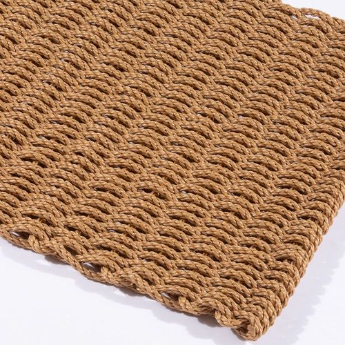 Didsbury Braided Polypropylene 55x100cm Beige Doormat