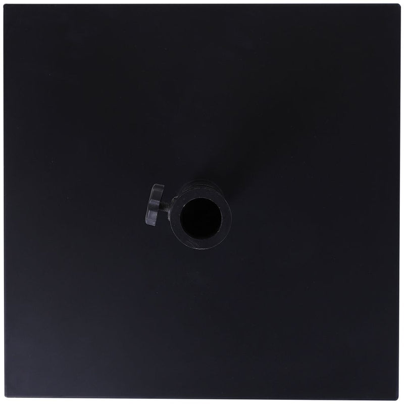 Outsunny Steel Heavy Duty Adjustable Parasol Base - Black